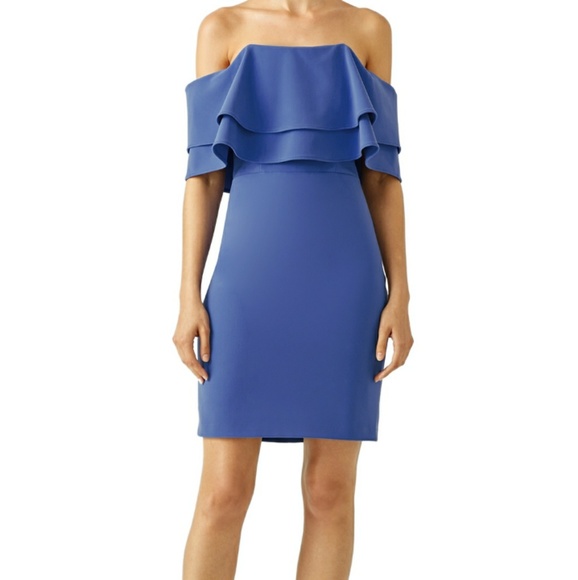 Parker Dresses & Skirts - 💥💥host pick💥Blue off shoulder  dress by Parker